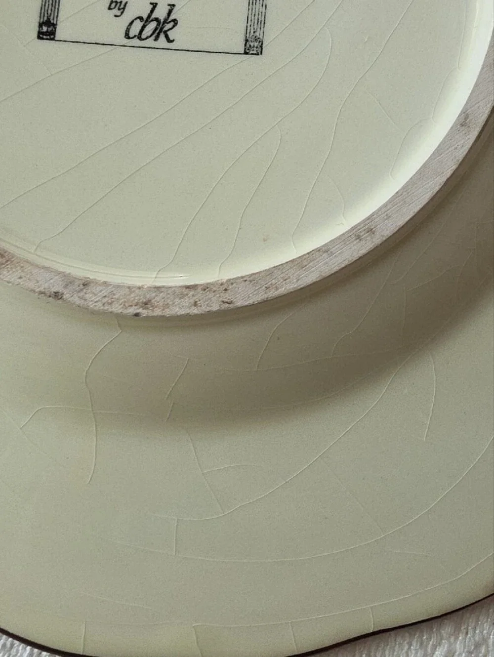 Casa Cristina Home Collection By Cbk Vintage Plate